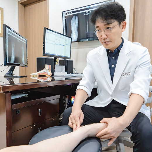 족부 진료사진